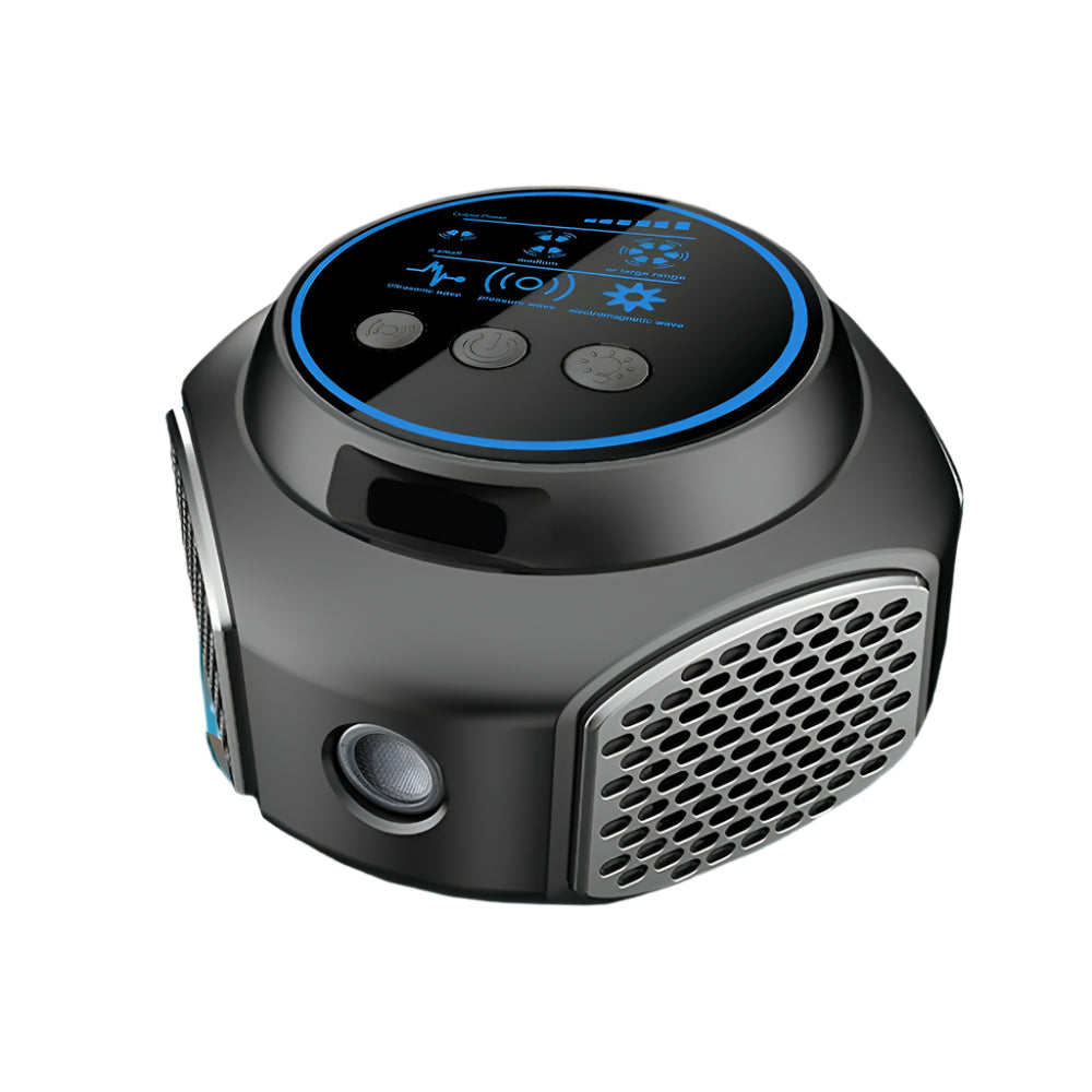 Soundwave Indoor Mouse Repeller with LED Light-0