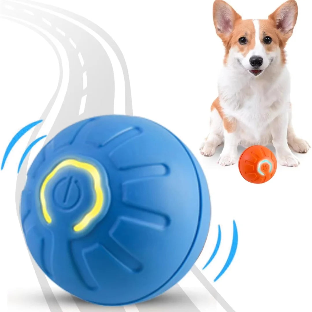 Jouet pour animaux à gravité, balle électrique intelligente à rebonds pour chiens et chats