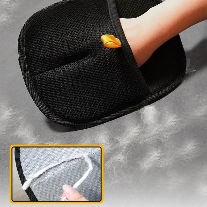 Pet Hair Cleaning and Collection Gloves Pet Double-Sided Multi-Functional Grooming Glove Tool Reduce the Pressure of Pet Ownership