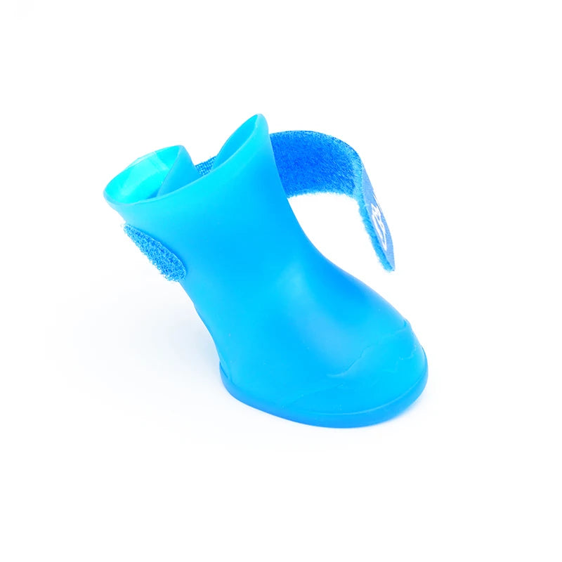 Chaussures de pluie en silicone pour animaux, anti-salissures, antidérapantes, imperméables, souples, pour petits chiens, chats et Teddy.